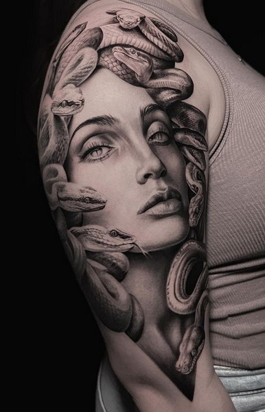 Tattoos - Medusa Portraite - 143941